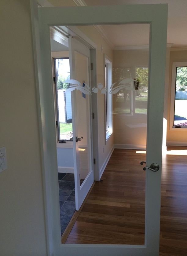 Frosted Die Cut Decal